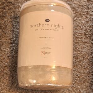 QVC Comforter Set - Elegant Cream